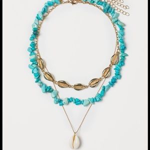 NWOT H&m necklace set